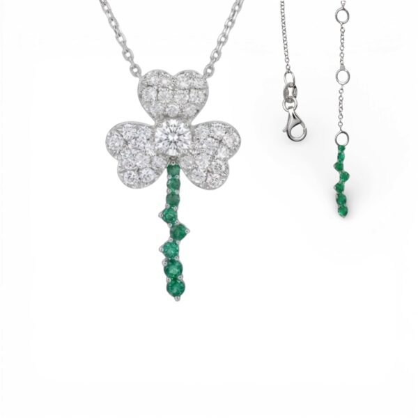 Collier flowers eden colorless