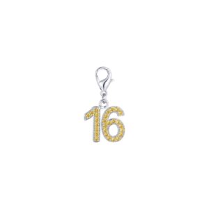 Charm 16 Diamanti Yellow - Passione Infinita