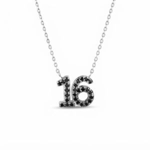 Collier 16 Diamanti Black - Passione Infinita