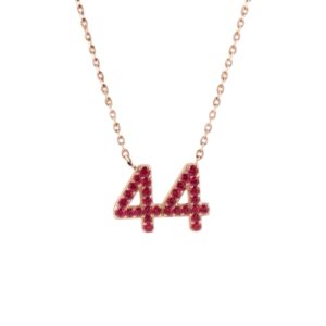 Collier 44 Rubino - Passione Infinita