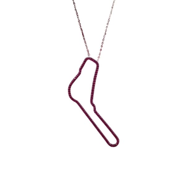 Collier Circuito Rubino - Passione Infinita