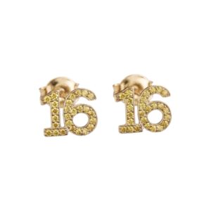 Orecchini 16 Diamanti Yellow - Passione Infinita