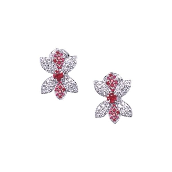 Orecchini Rubino Floris Orecchini Rubino - Floris