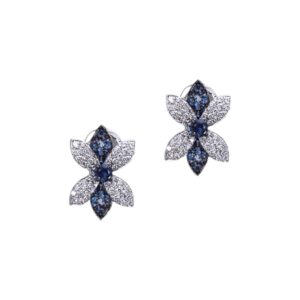 Orecchini Zaffiro Blu - Floris