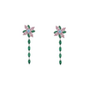 Orecchini Zaffiro Rosa e Zaffiro Azzurro - Floris